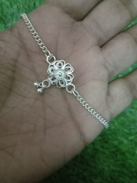 Silver Anklets