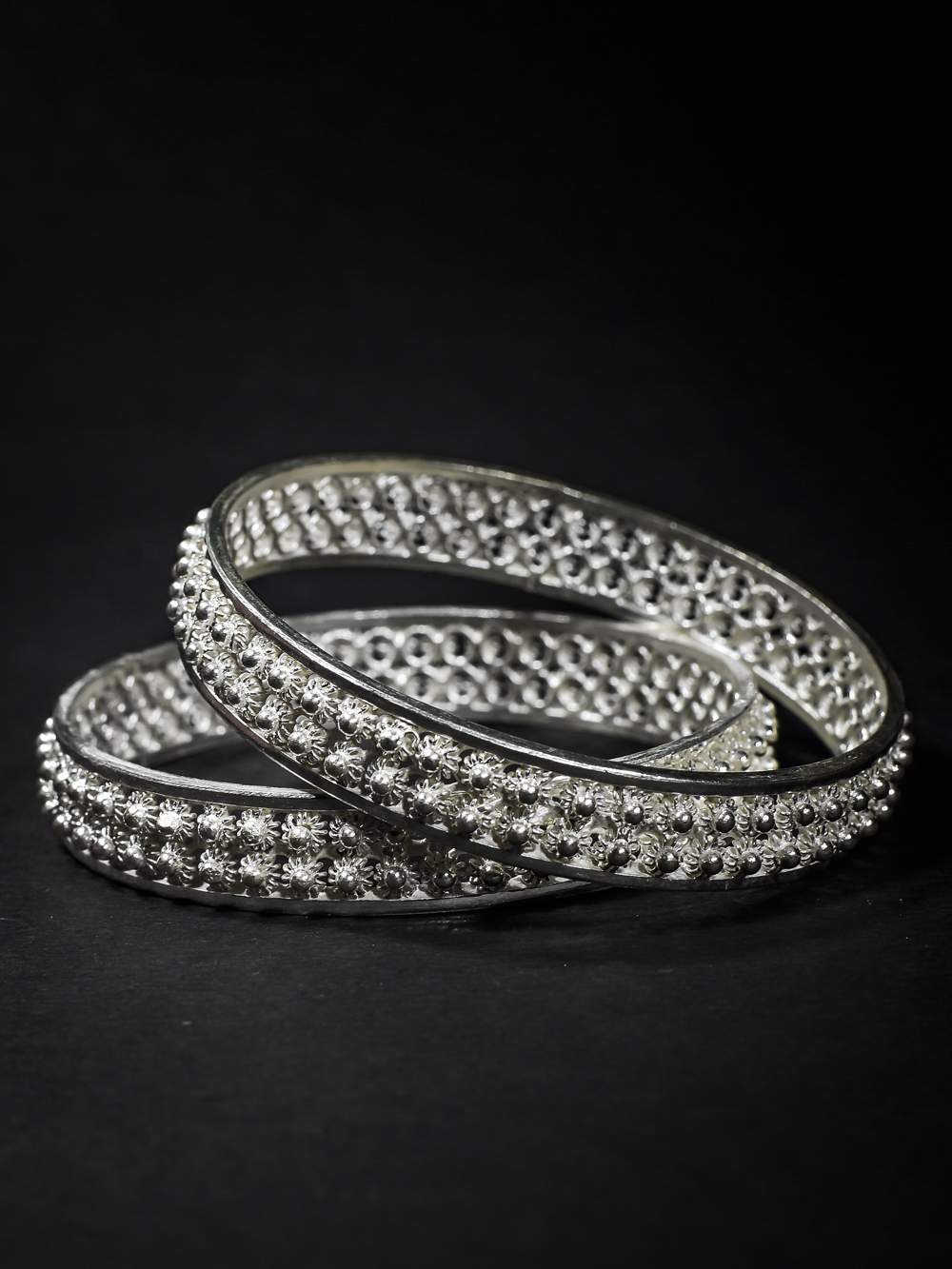 Silver Bangles