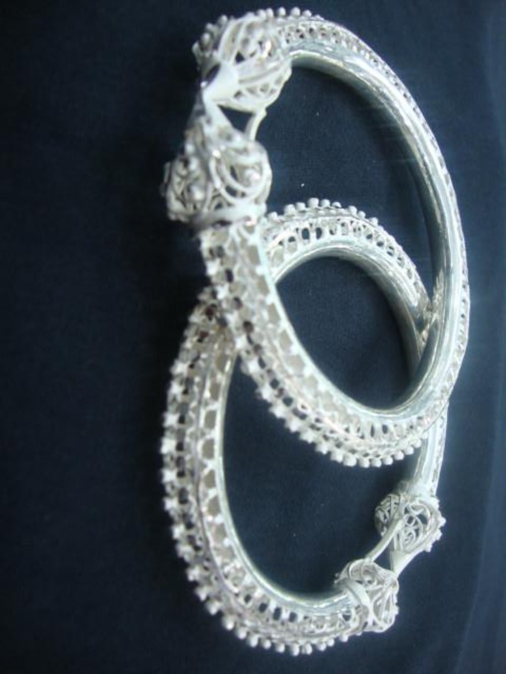 Silver Bangles