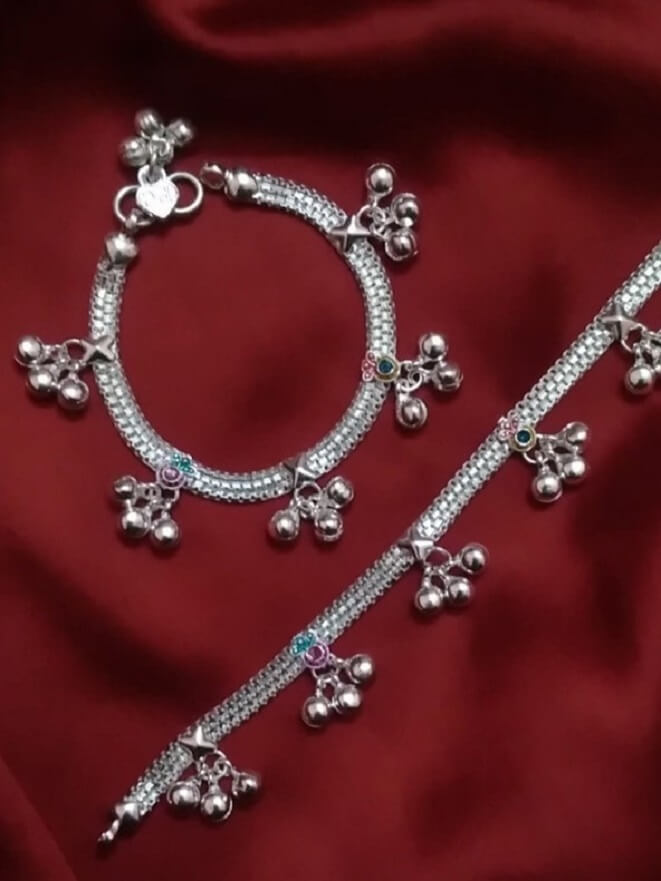 Baby Anklets Silver BB058