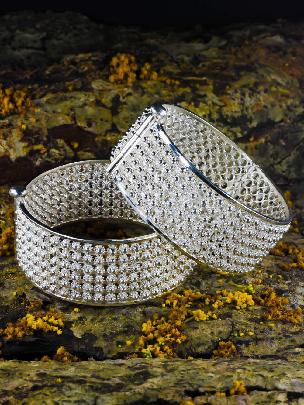 Silver Bangles