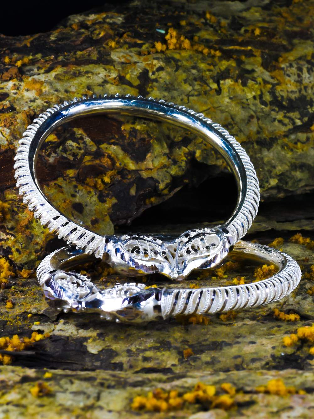 Silver Bangles
