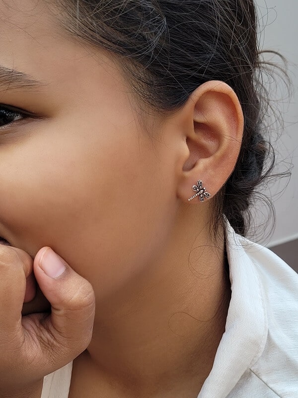 Silver Earrings for girls