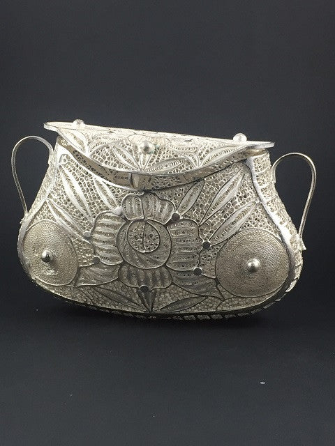 Silver handbags online india sale