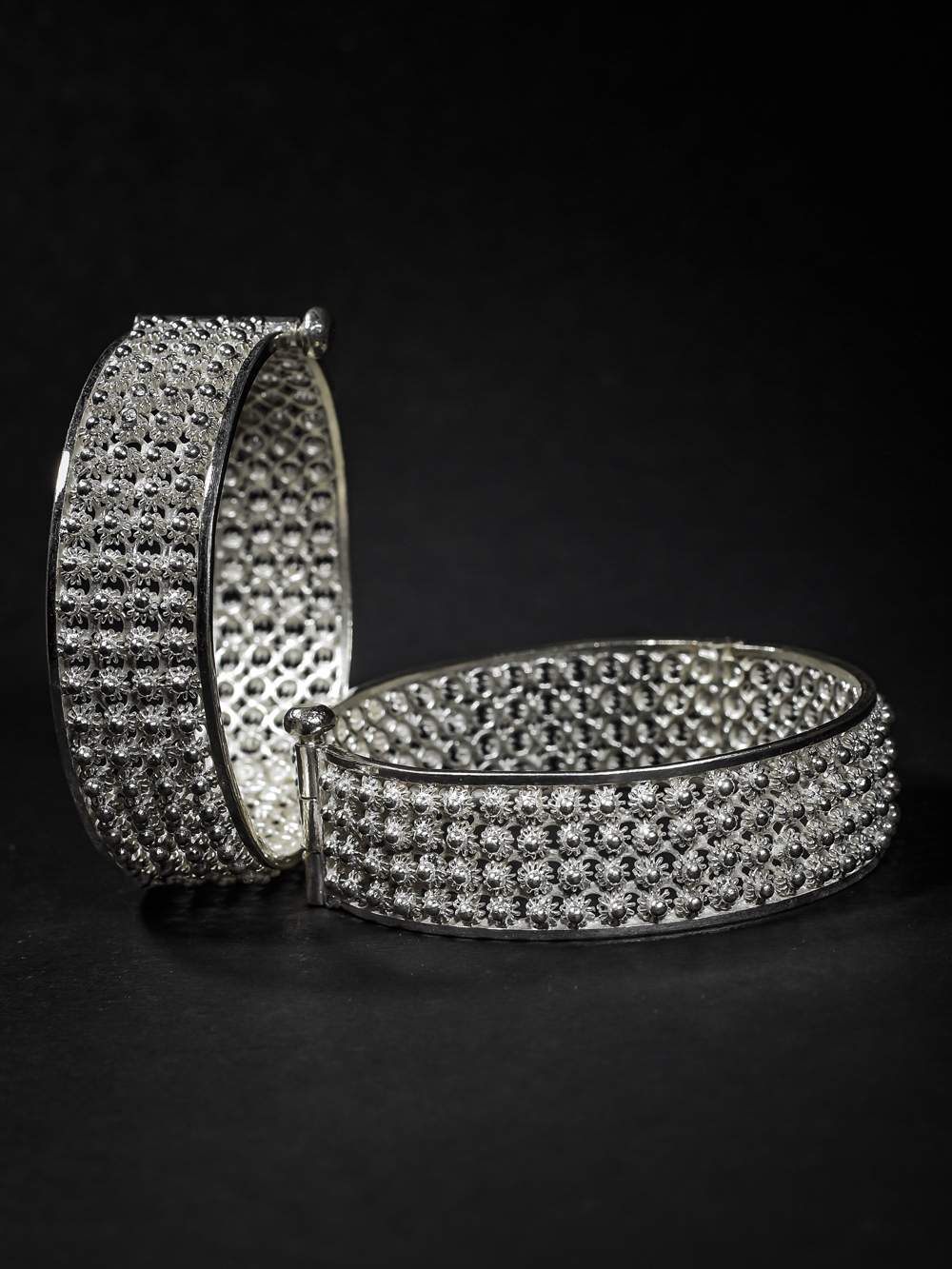 Silver Bangles