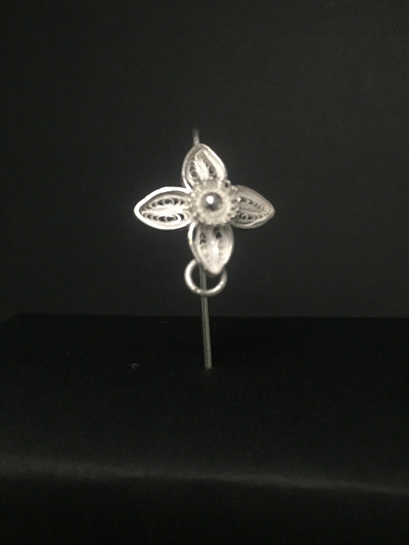 Silver Hair pins