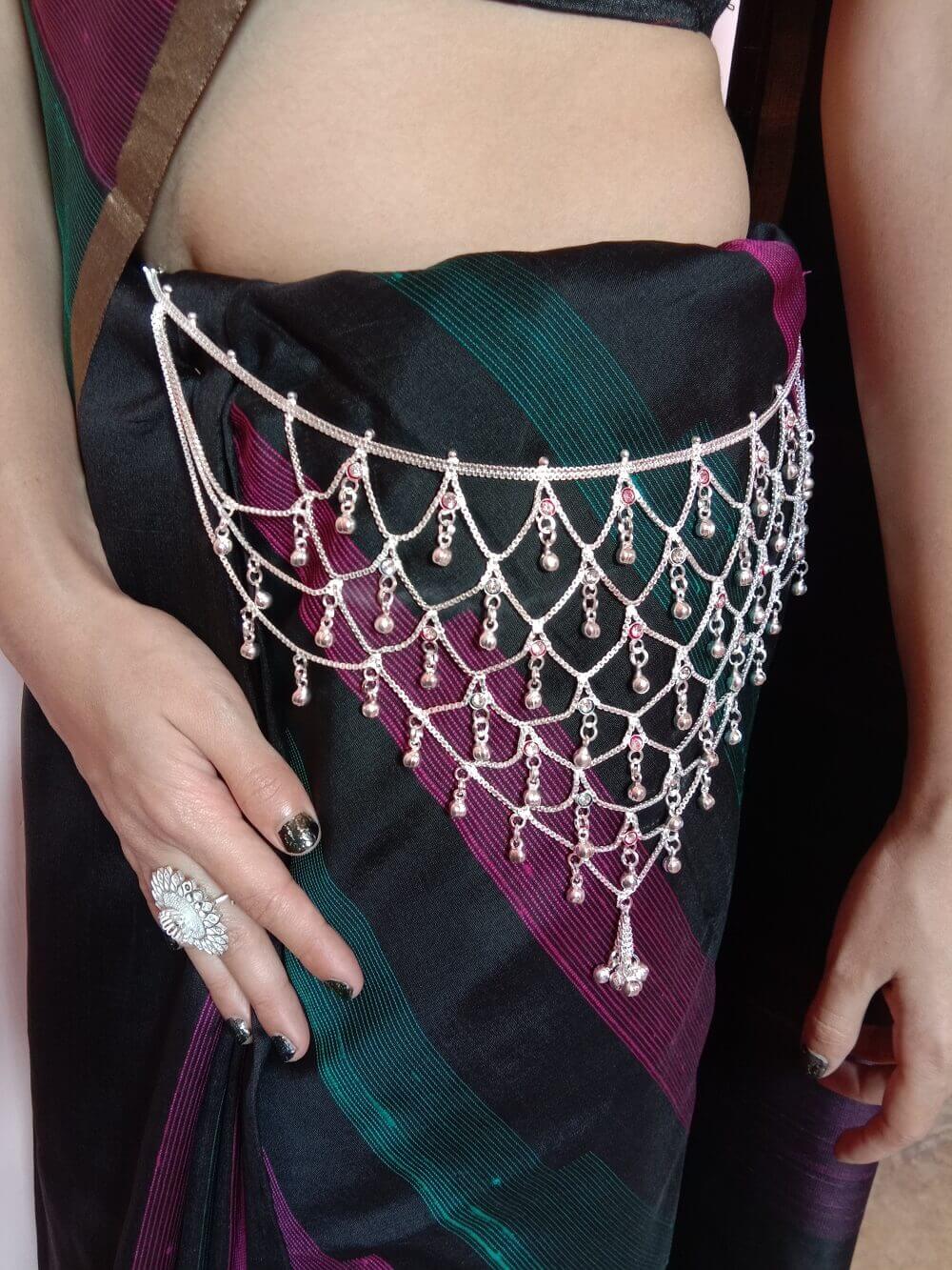 Bridal Jewellery Kamar bandh silver
