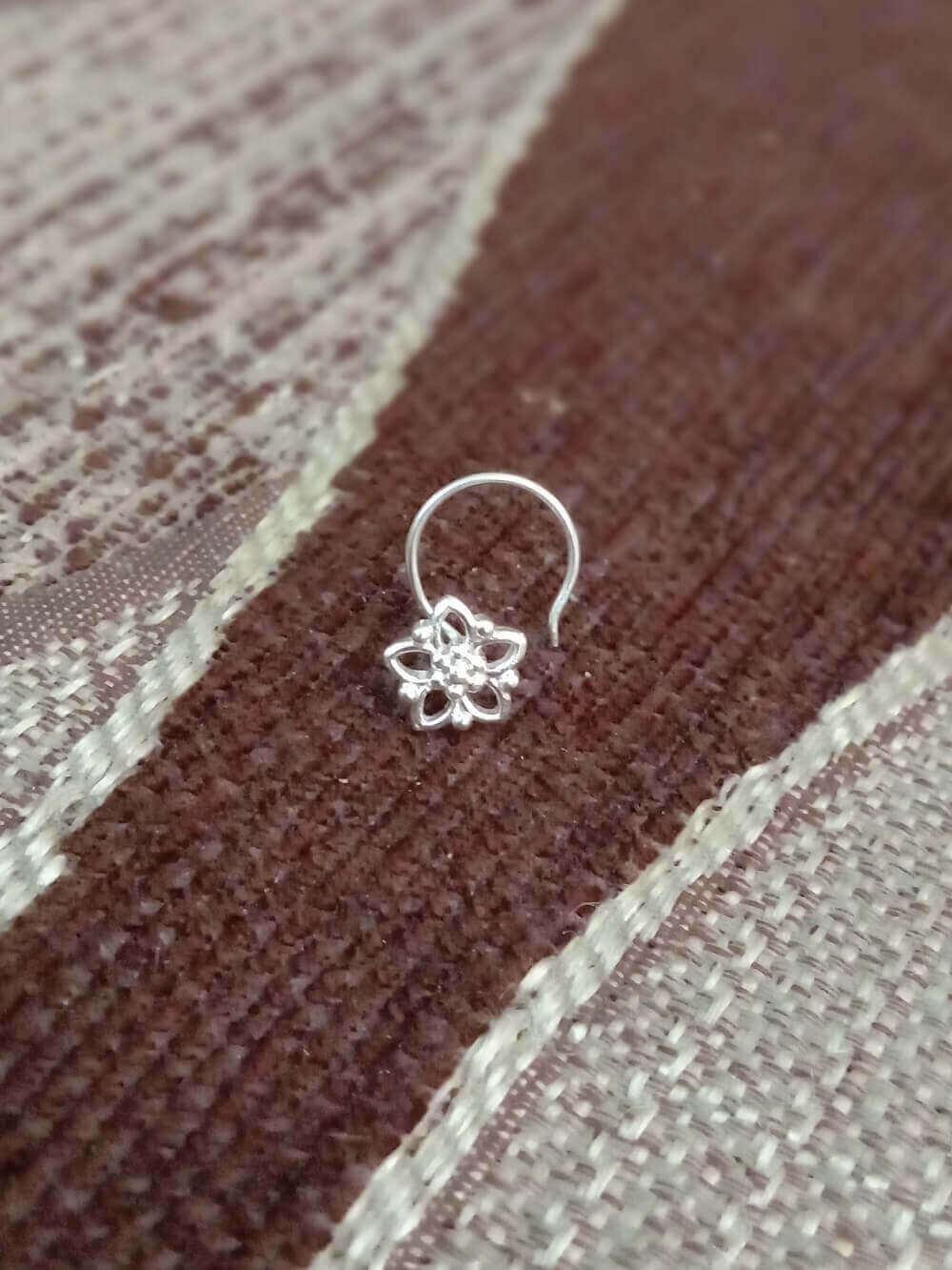 Silver Nose Pin Silver Linings