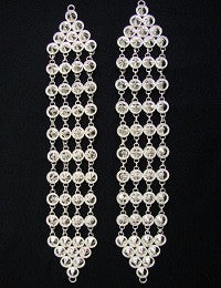 Silver Odissi dance jewellery