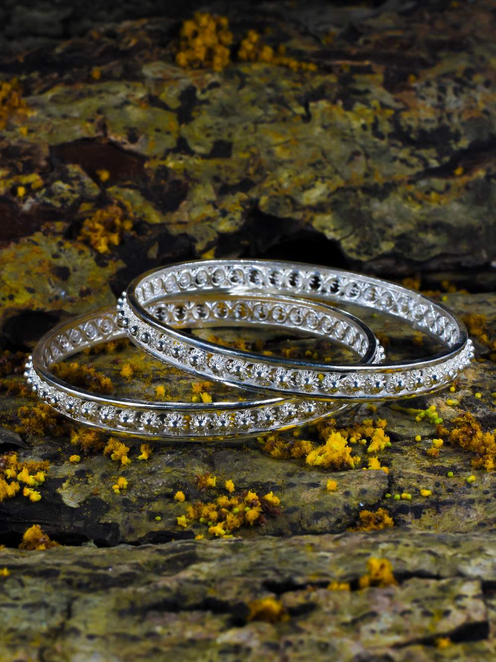 Silver Bangles