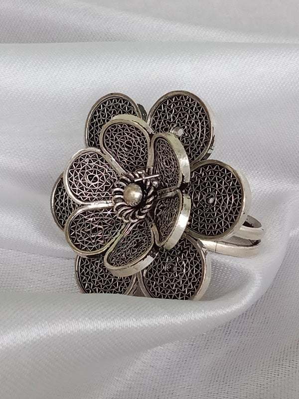 Oxidised Silver Rings for women Silver Linings Cuttack