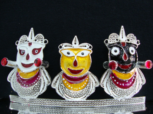 Silver Filigree Lord Jagannath