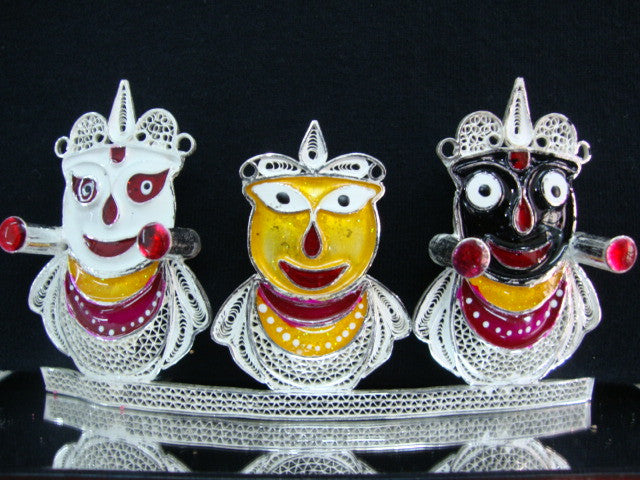 Silver Filigree Lord Jagannath