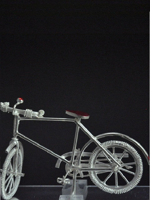 Silver Filigree Bicycle