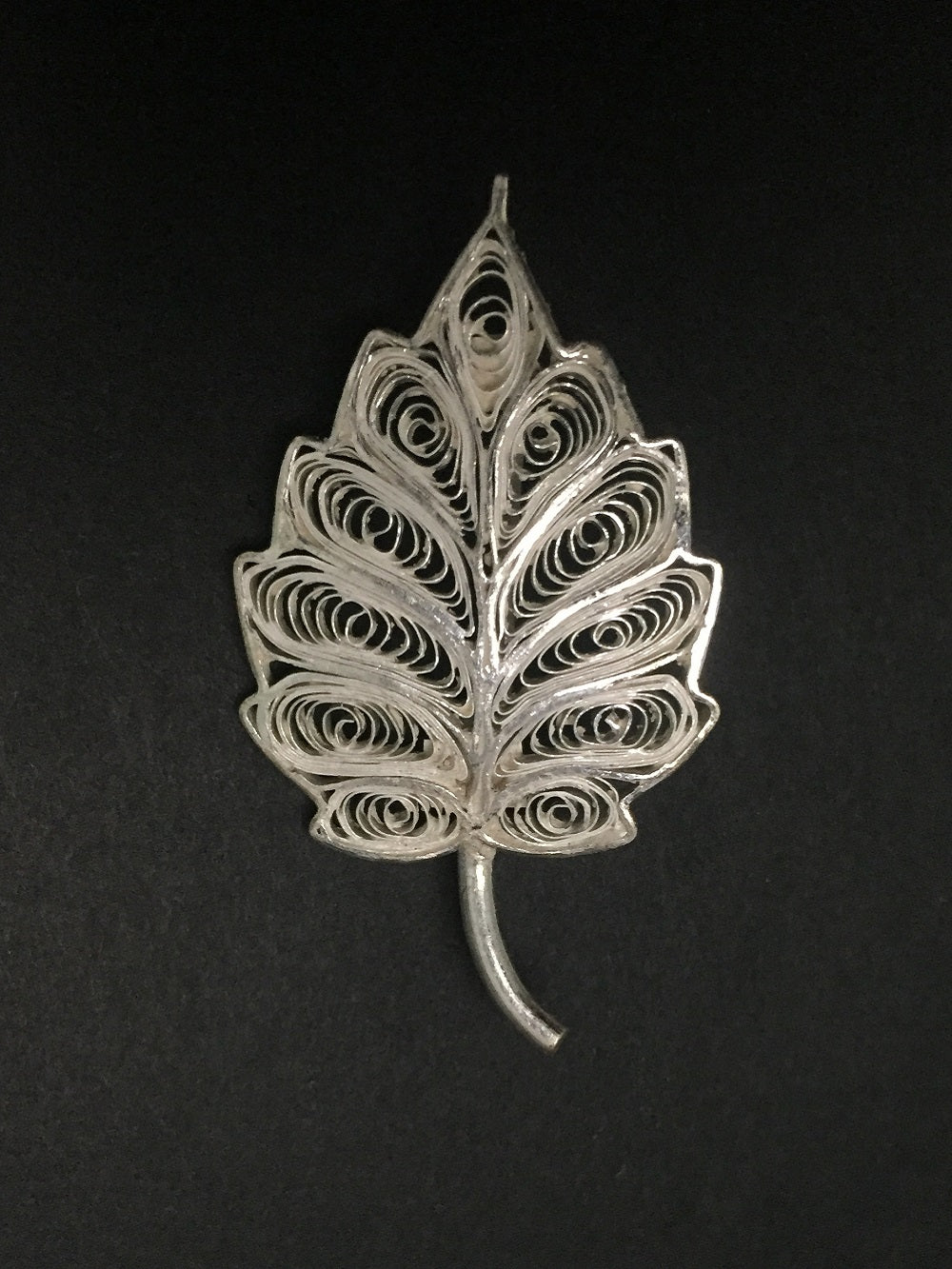 Silver Saree pin