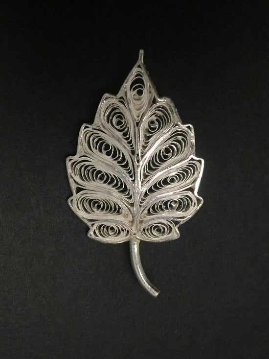 Silver Saree pin