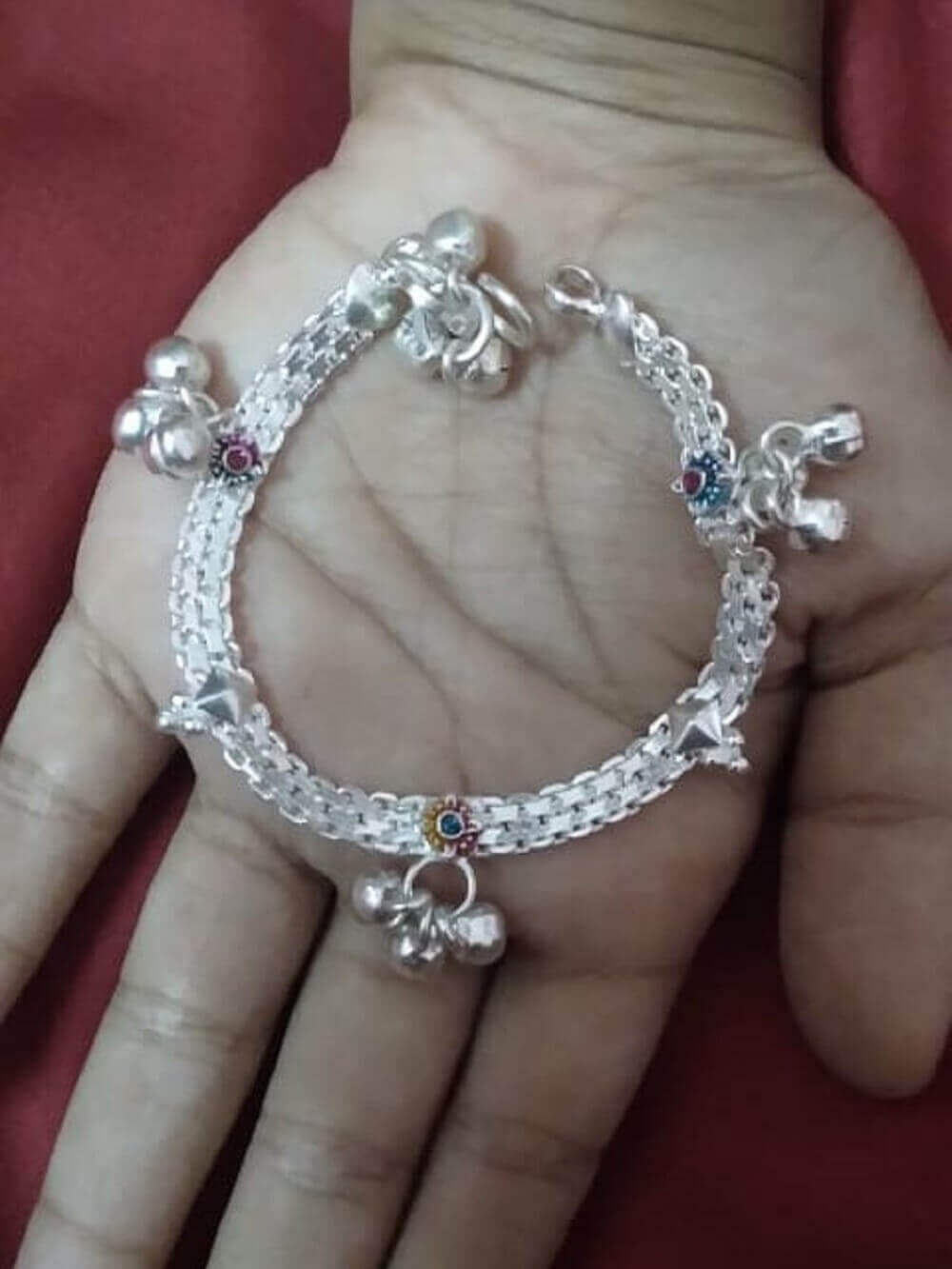 Silver Baby Anklets Online Silver Baby Gifts by Silver Linings