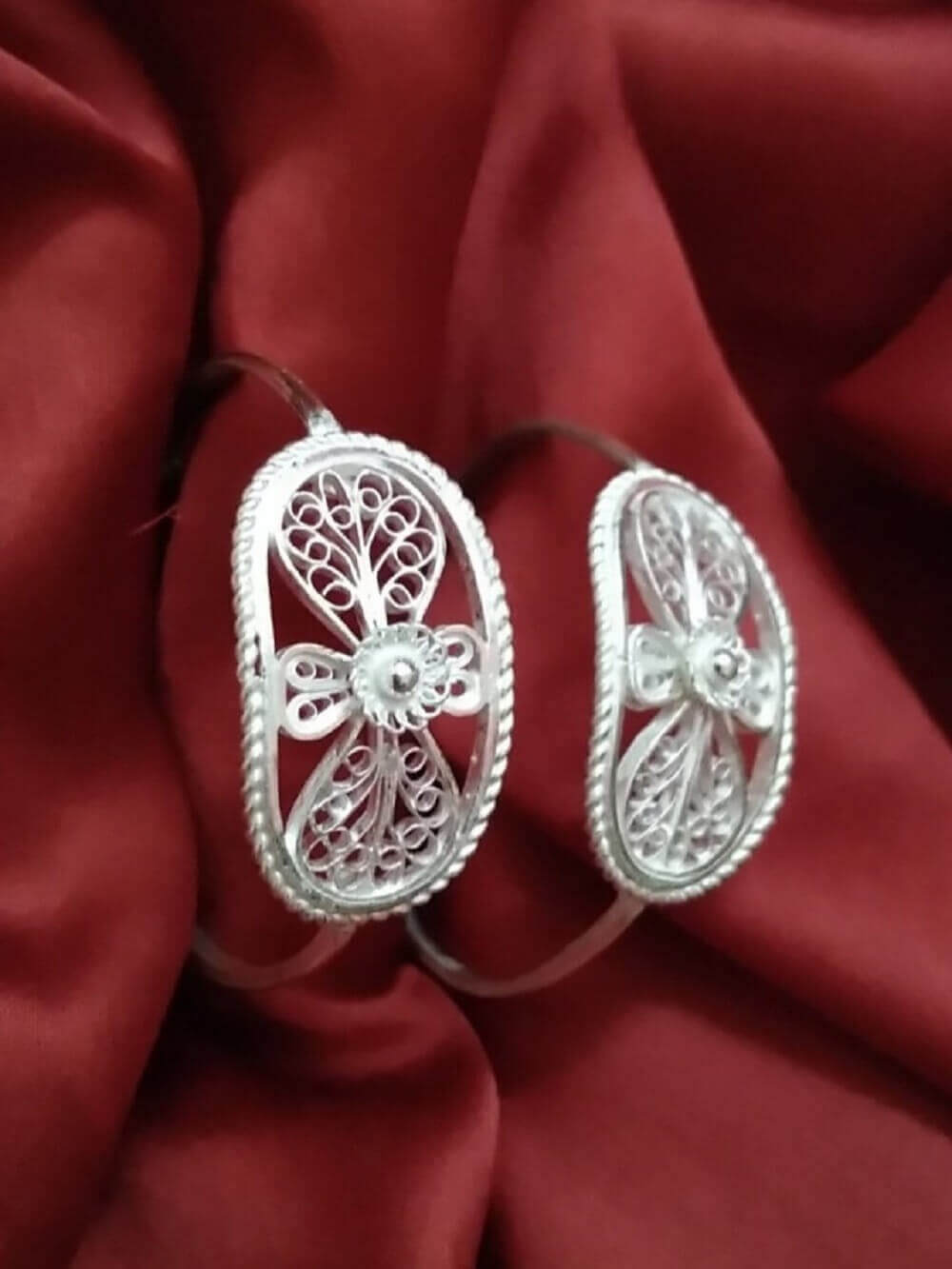 Silver bangle designs for baby