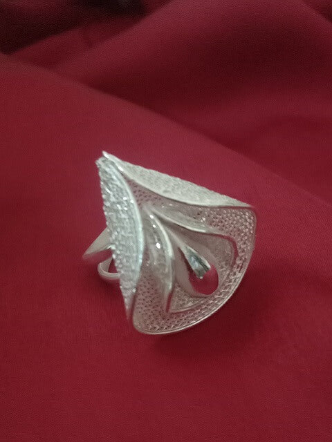 Filigree Ring Silver