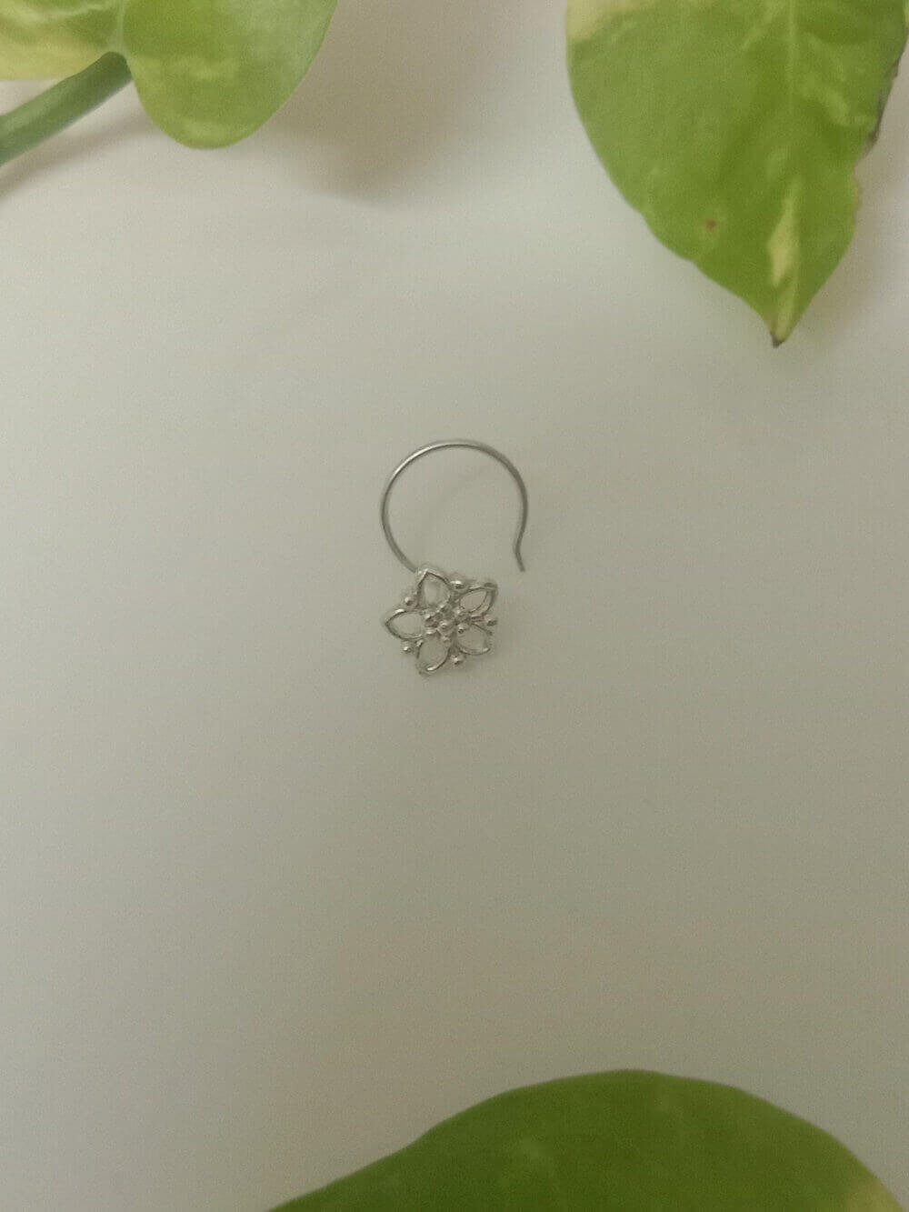 Nose Ring Silver