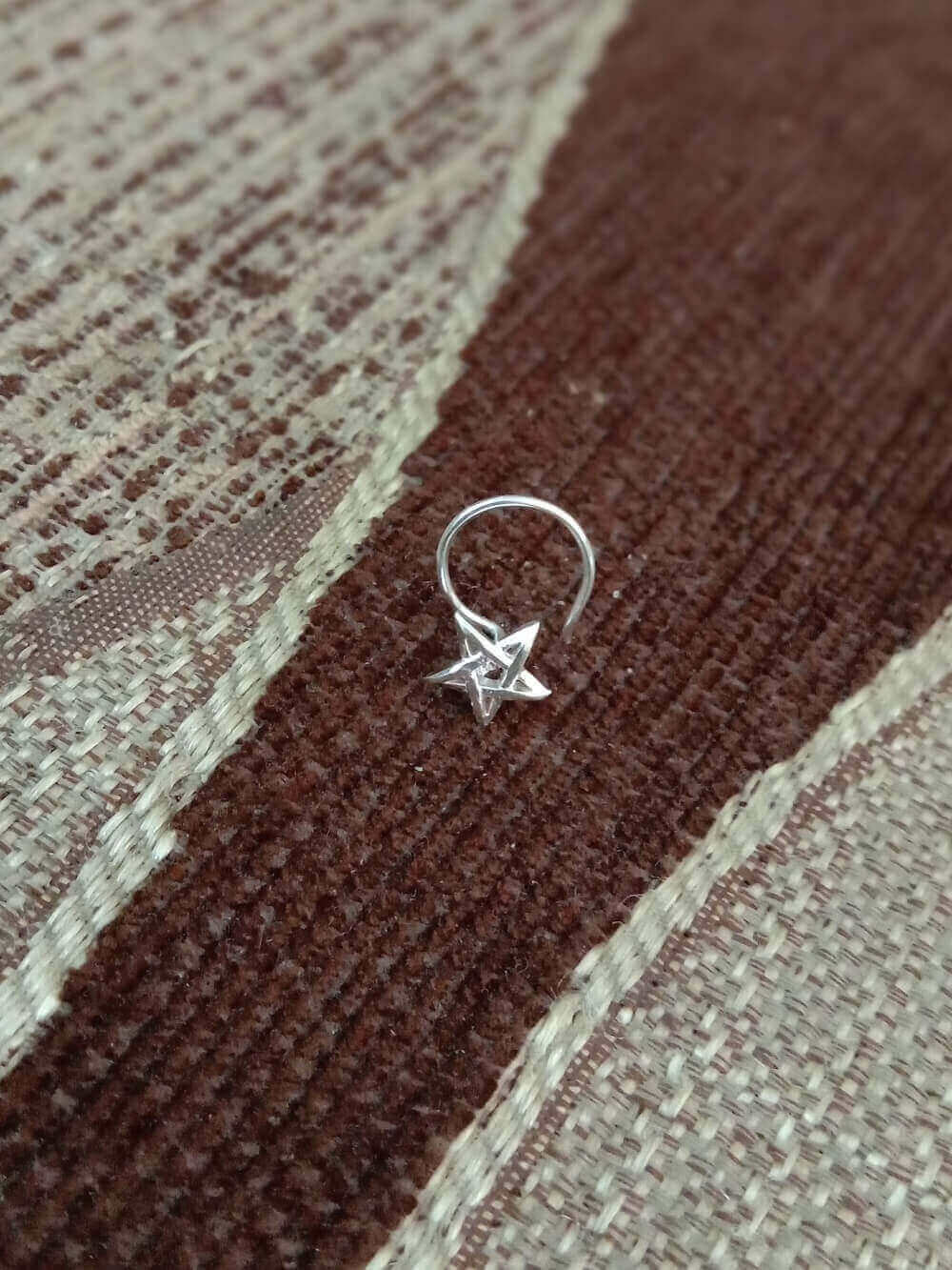 Silver Linings Nose Pin