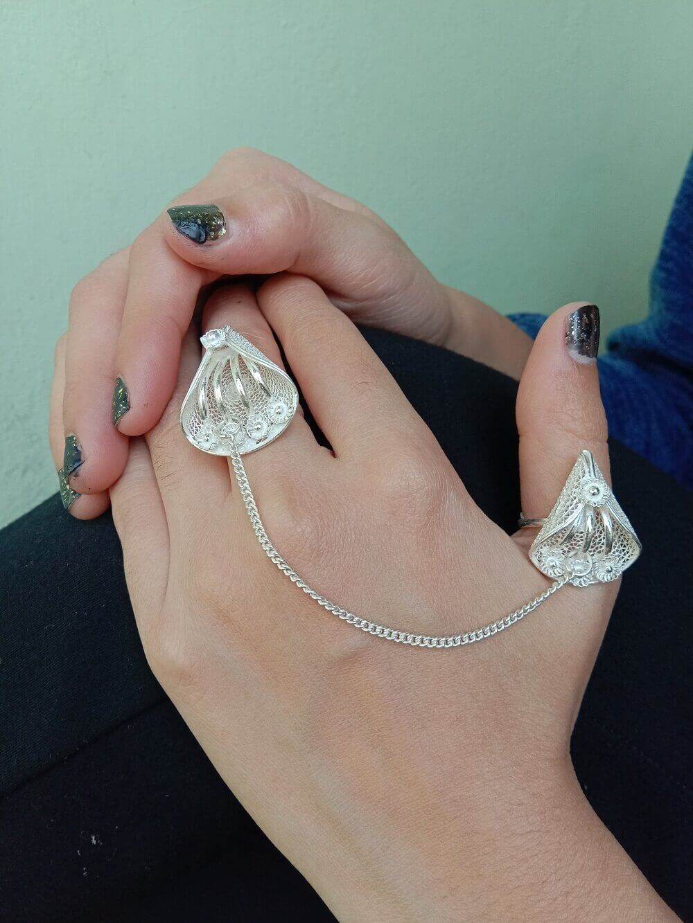 Silver Filigree Ring