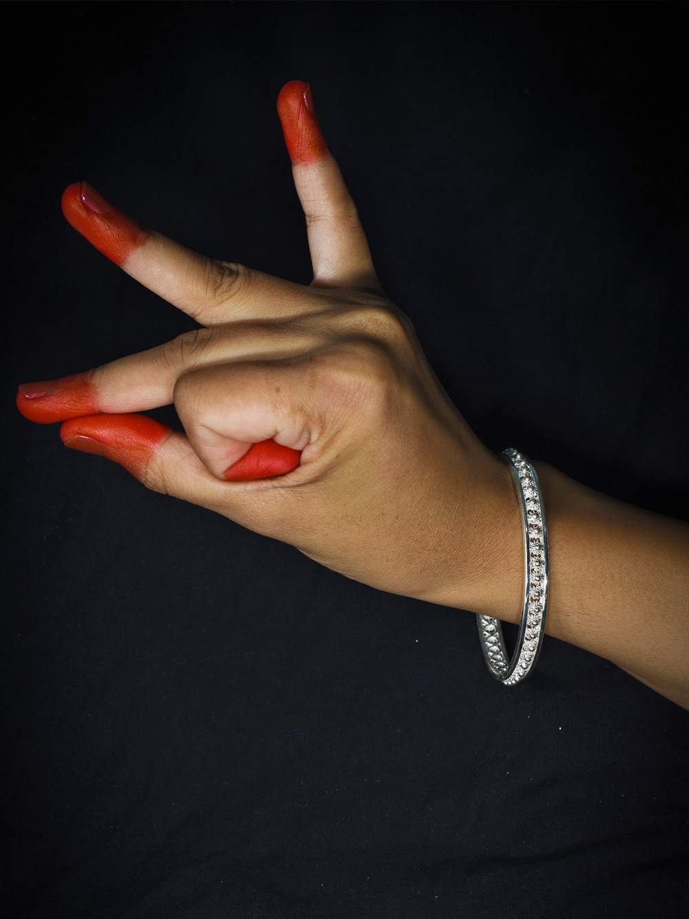 Silver Bangles