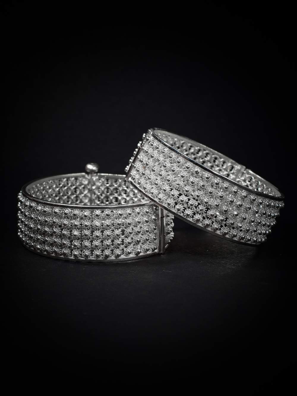 Silver Bangles