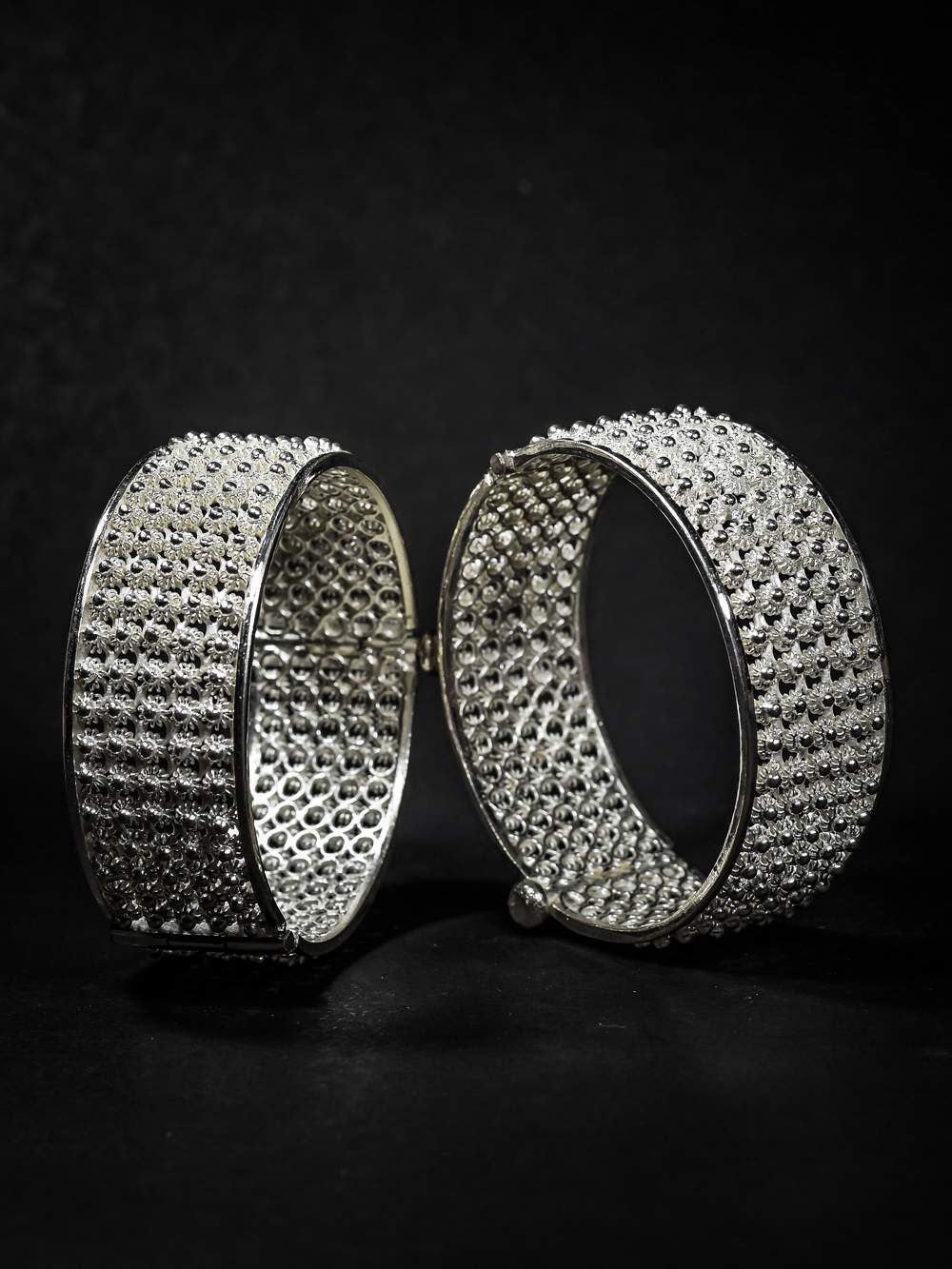 Silver Bangles