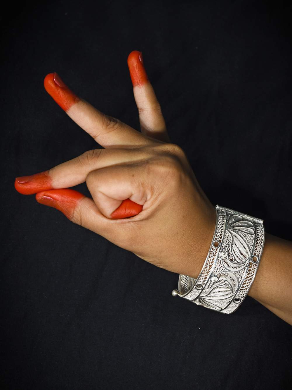 Silver Bangles