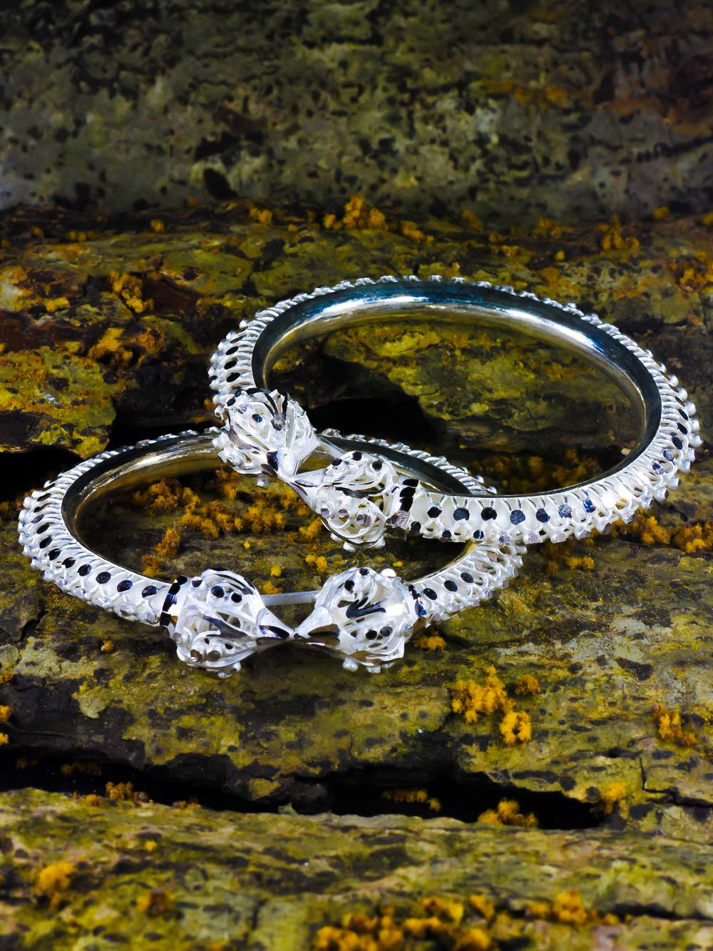 Silver Bangles