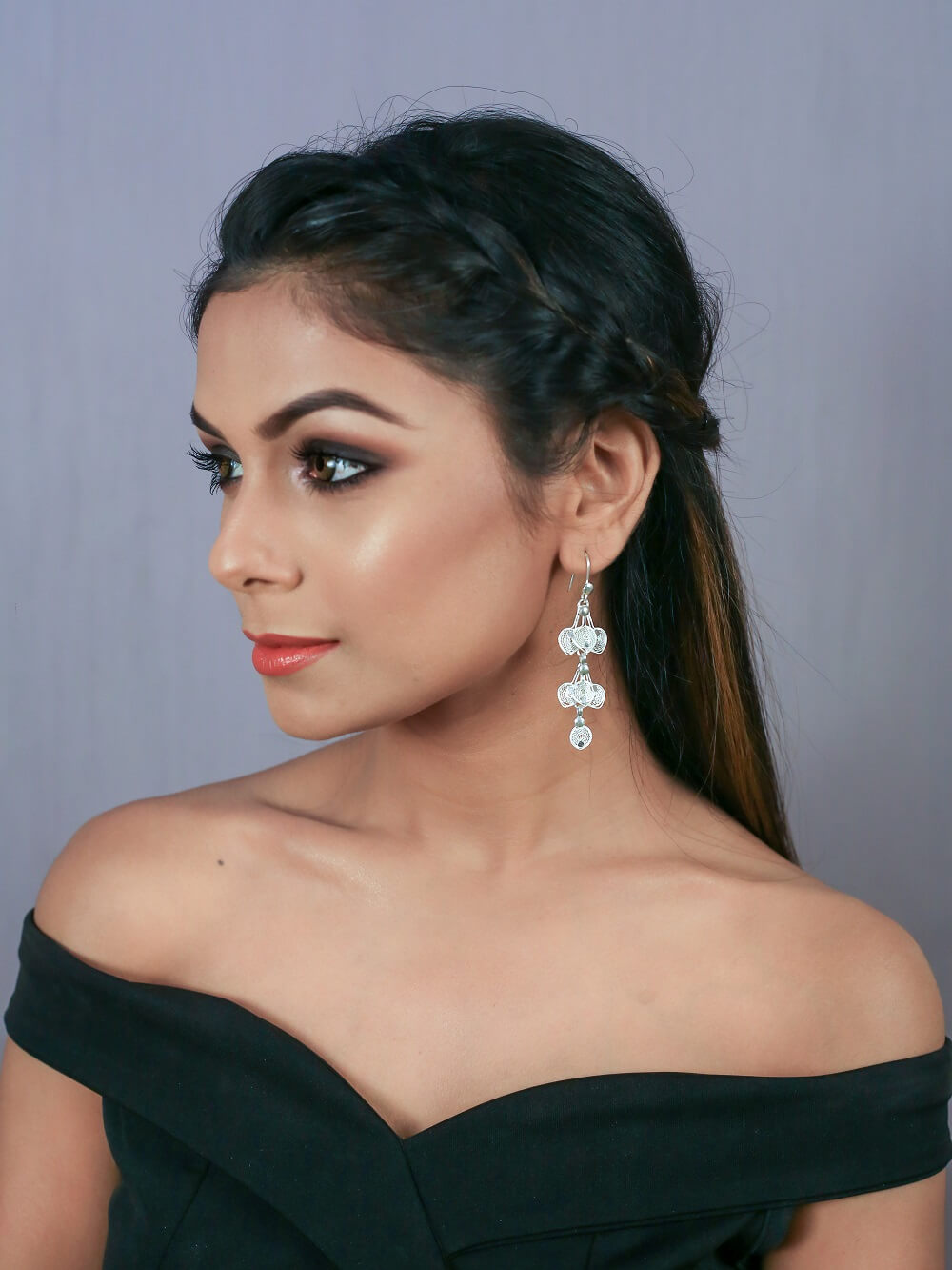 Silver Dangle Earrings