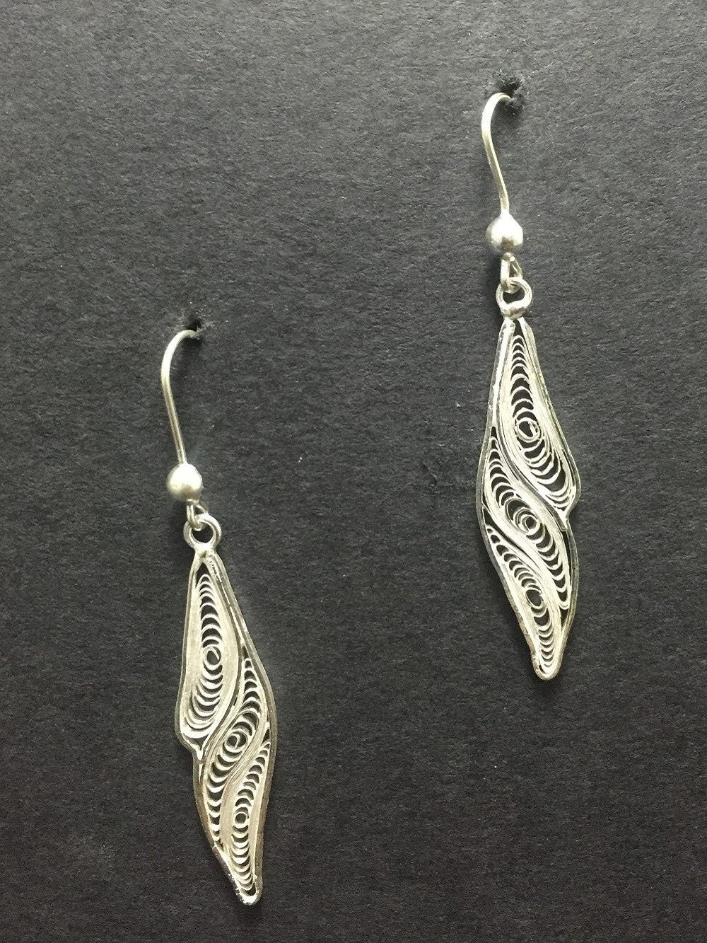 Silver Earrings online for women Silverlinings Handmade Filigree