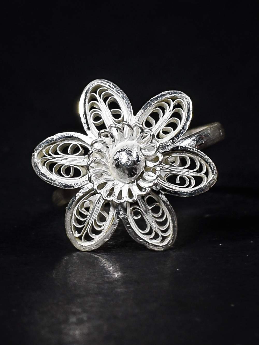Silver Filigree Rings