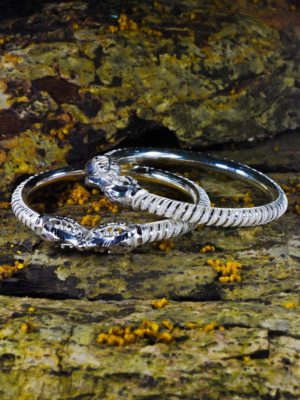 Silver Bangles