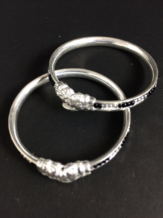 Silver Nazaria Bangles for babies