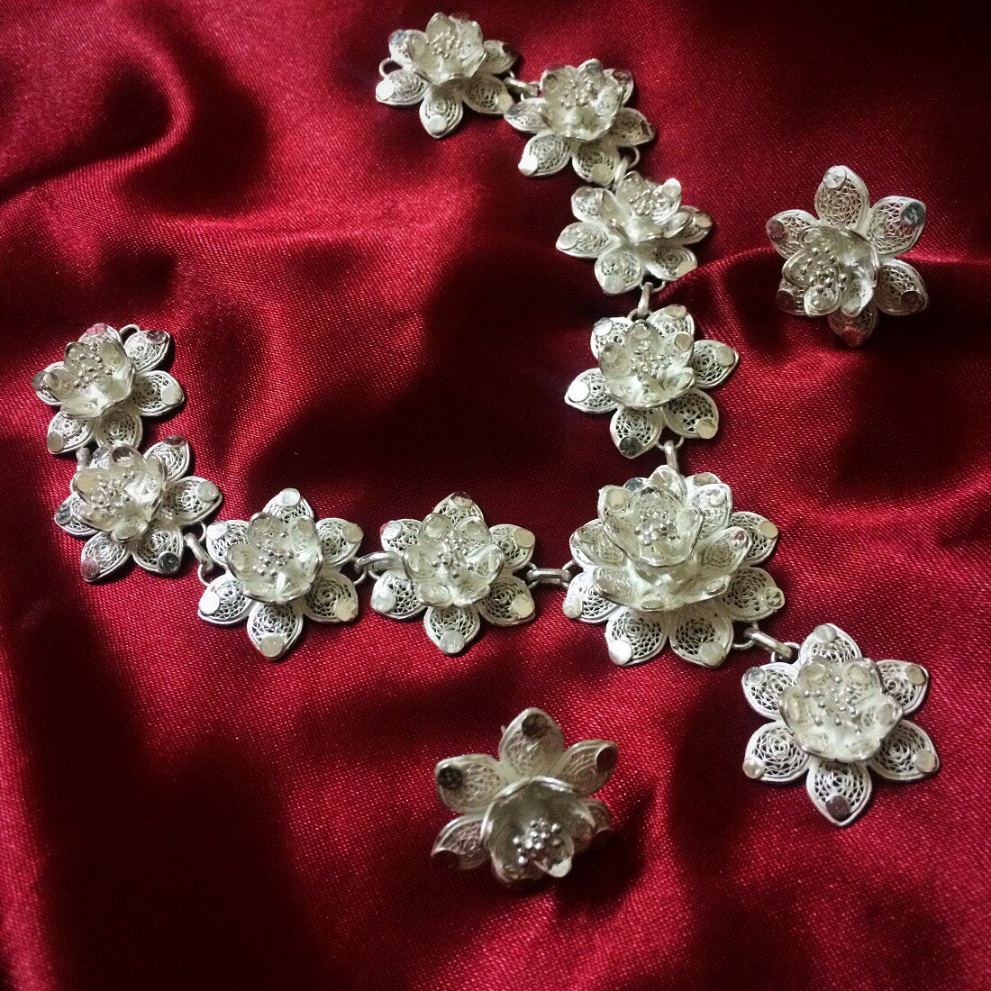 Silver Necklace sets