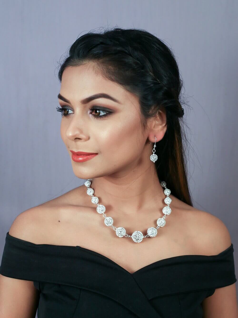 Silver Necklace sets