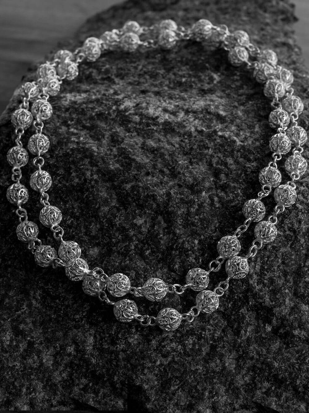 Silver Necklace set