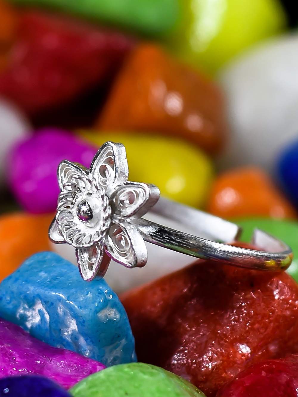 Silver rings online