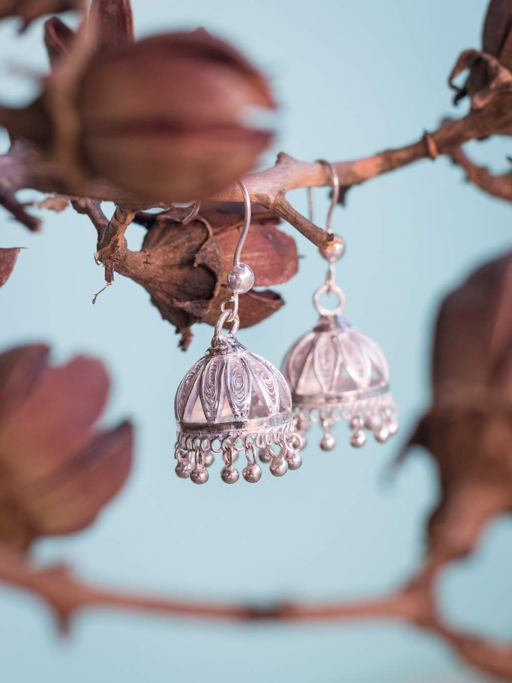 Small jhumkas online shop