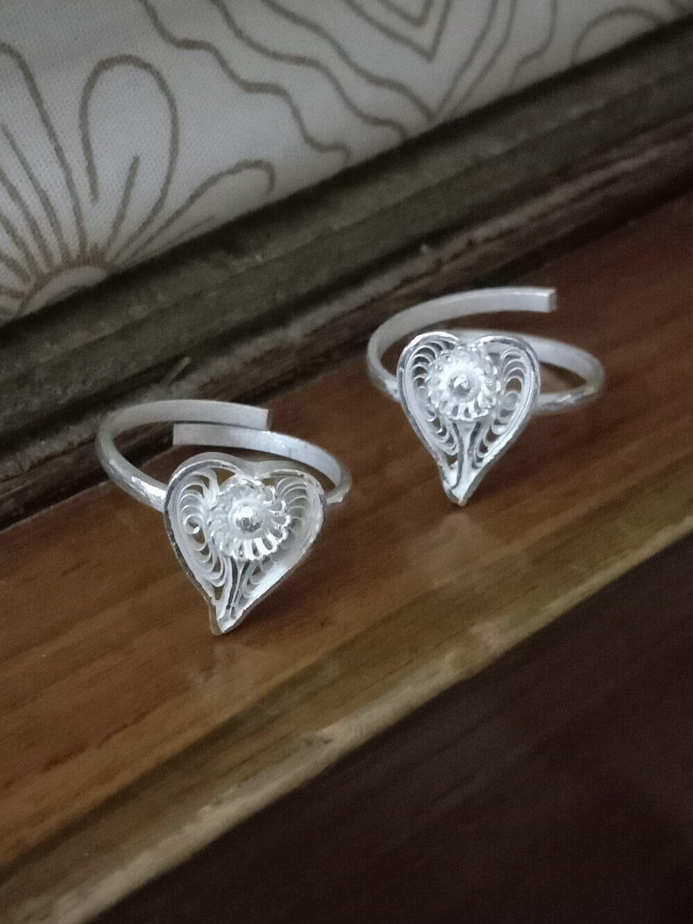 Silver Filigree Rings