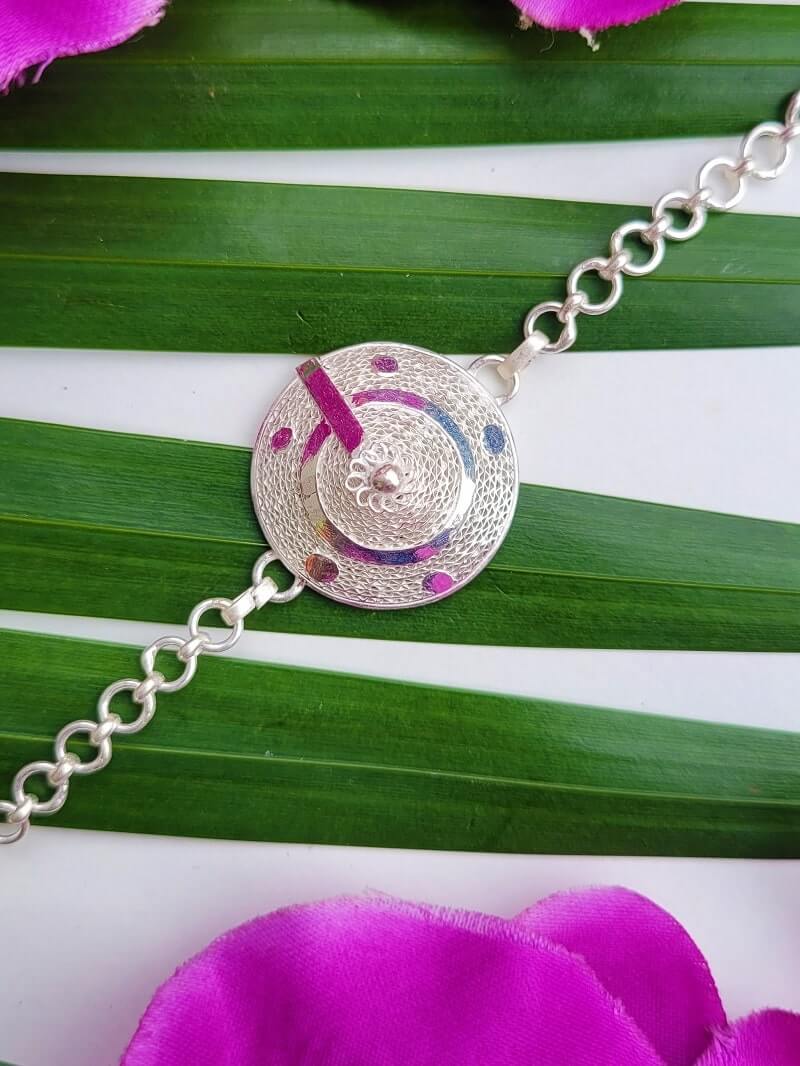 Silver Rakhi India