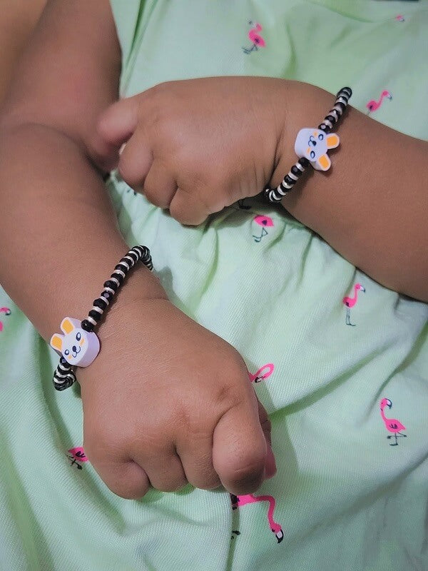 
                      
                        Baby Black Beads Bracelet by Silver Linings India
                      
                    