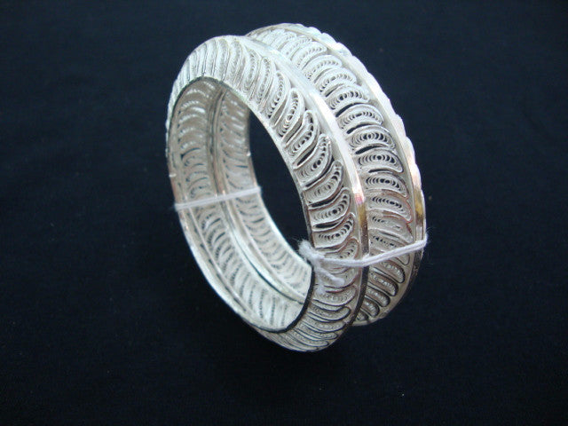 Silver Bangles