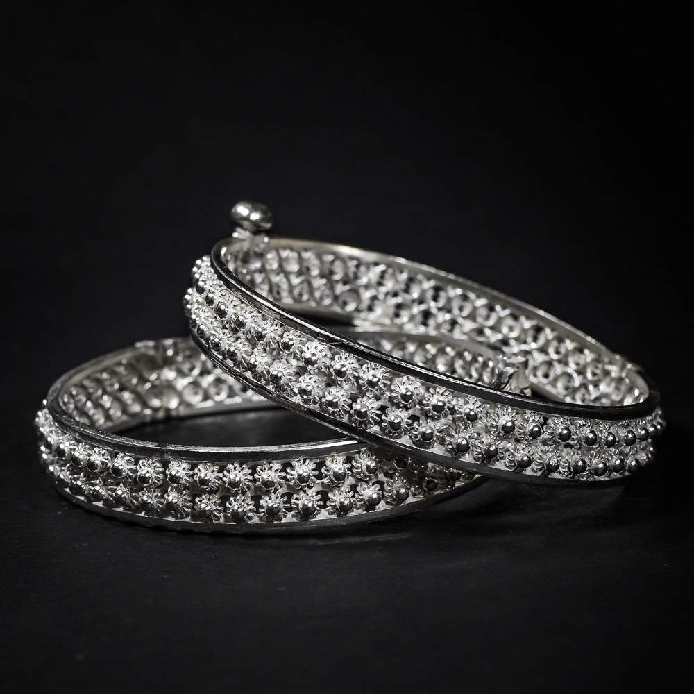 Silver Bangles
