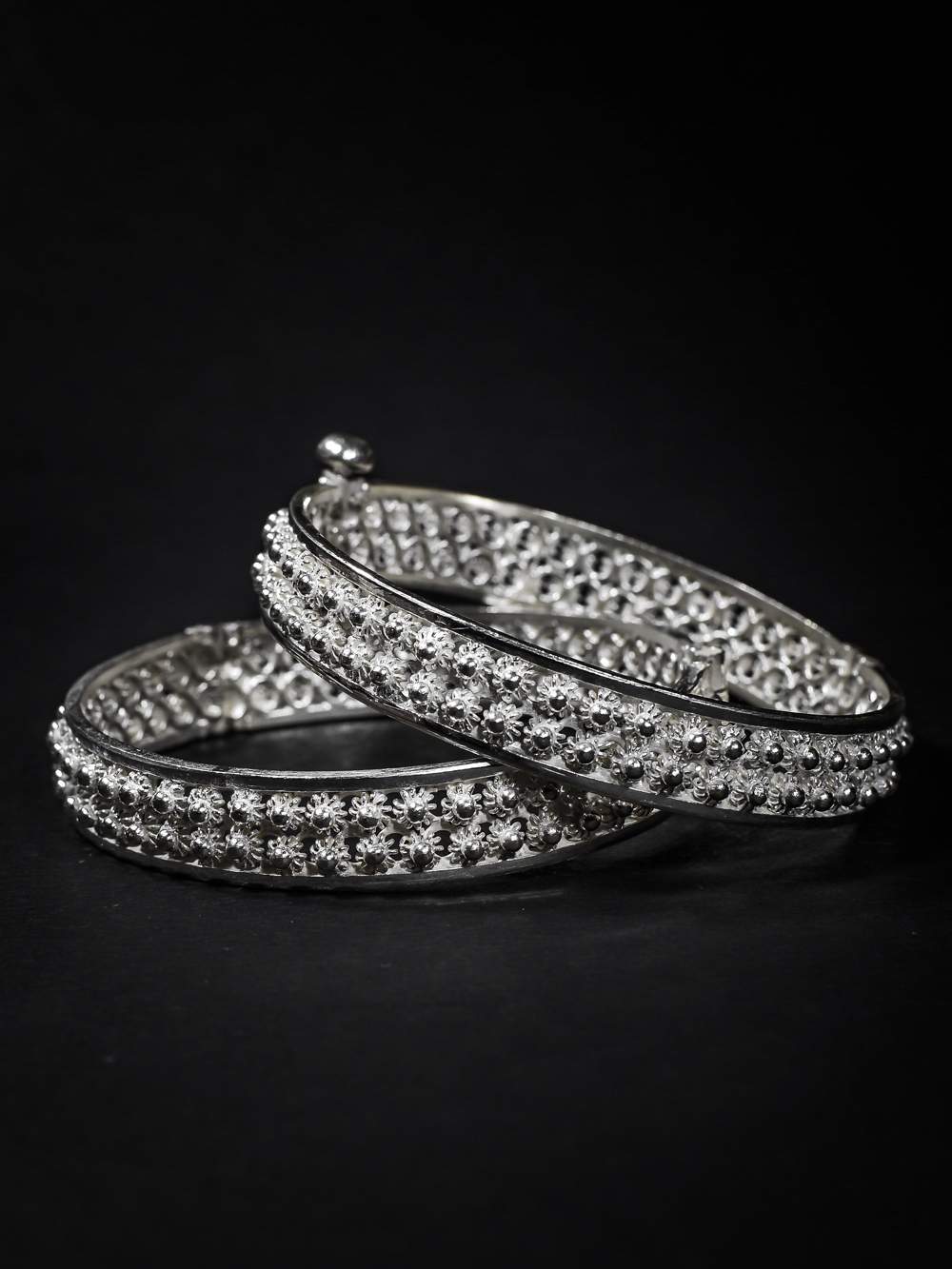 Silver Bangles