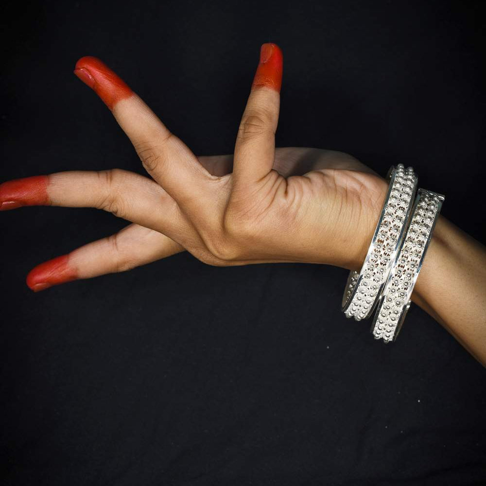 Silver Bangles