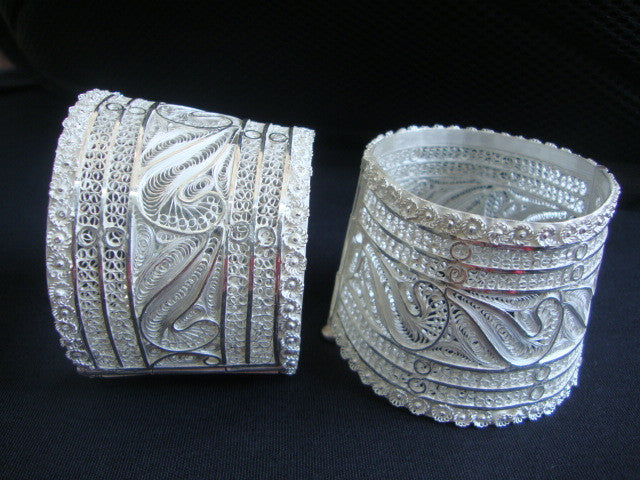 Silver Bangles