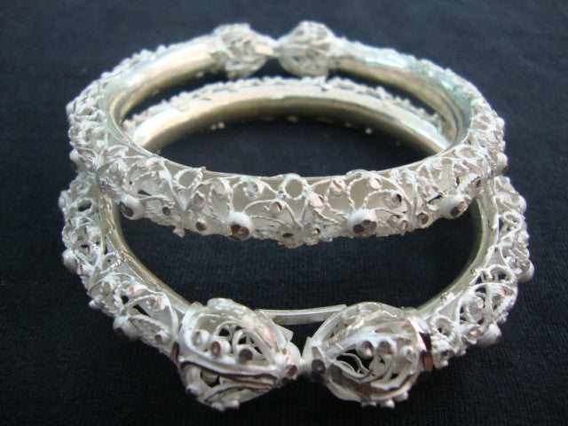 Silver Bangles
